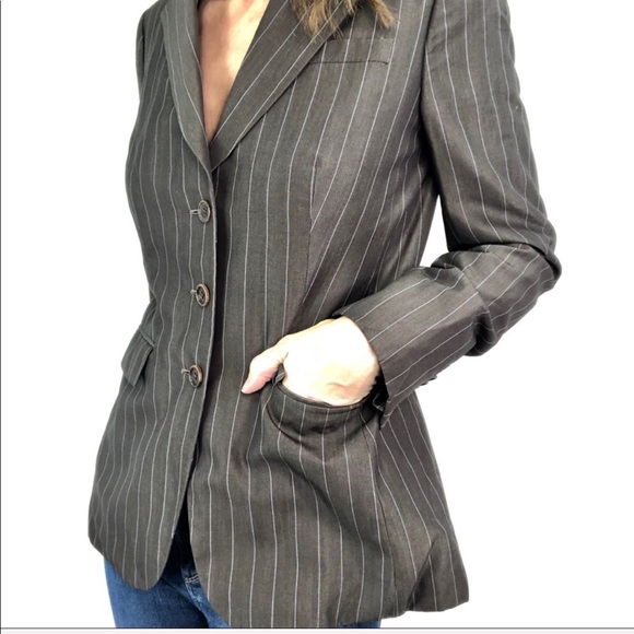 Brooks Brothers Jackets & Blazers - Brooks Brothers Wo’s 6 Milano fit Silk bl. blazer